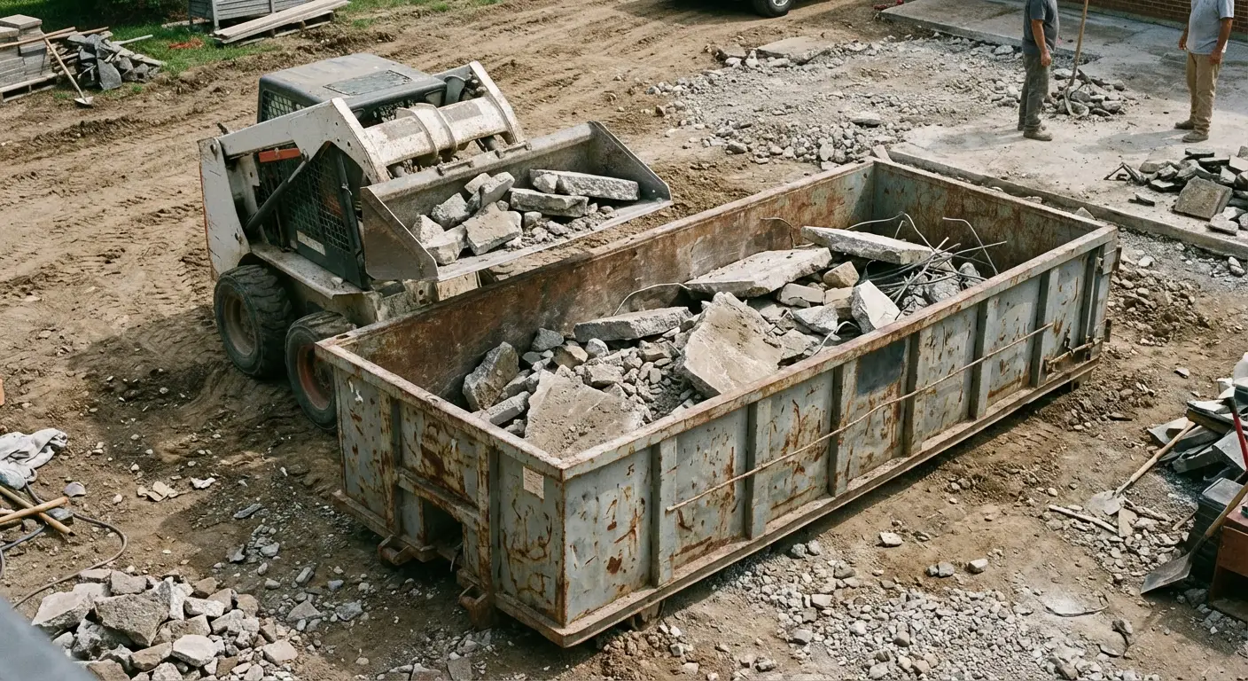 Heavy Concrete Patio Removal in Aurora, CO