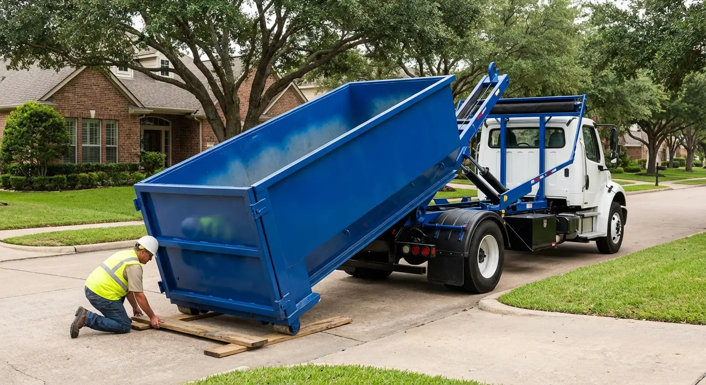 Dumpster rental service in Aurora