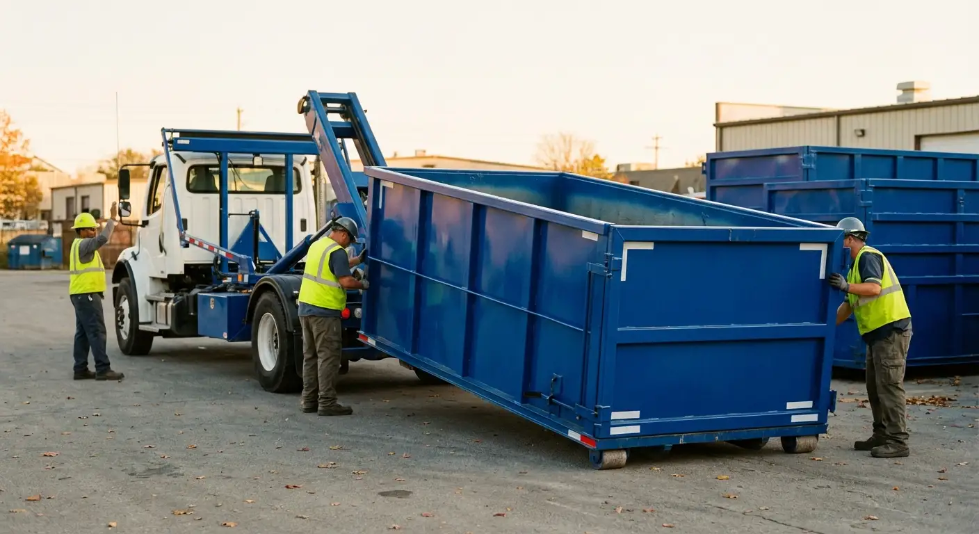 Commercial waste management and dumpster rental logistics in Aurora, CO